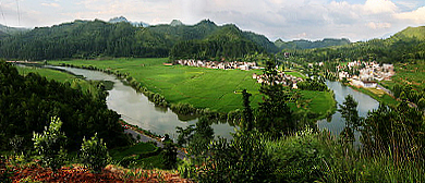 郴州市-汝城县-太极·予乐湾（古耒水）风景区