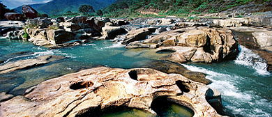 揭阳市-揭西县-坪上镇-石内河（冰臼群·漂流）风景区