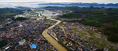 清远市-连南县城-三江镇-连南县政府·三江河（滨河）风景区