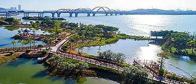 潮州市-湘桥区-韩江·金山大桥湿地公园