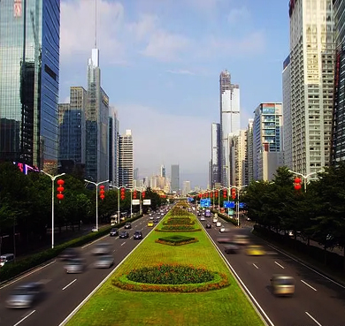 深圳市-福田区-深南大道·风景区