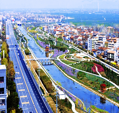 周口市-郸城县城-洺河（洺水公园）风景旅游区