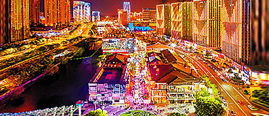 武汉市-武昌区-楚河汉街步行街（商业街区）风景旅游区