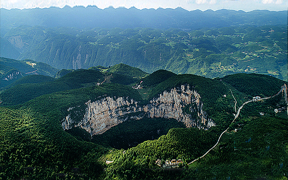 重庆市-奉节县-兴隆镇-小寨天坑地缝国家级风景名胜区|4A