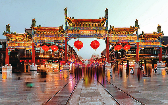 北京市-东城区-前门大街（商业步行街·历史文化街区）风景旅游区