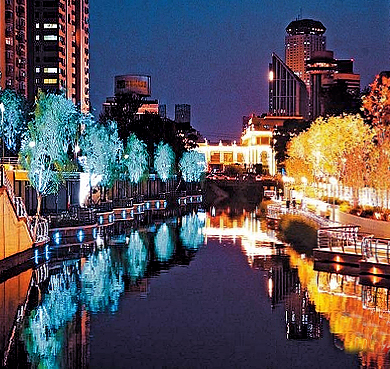 北京市-朝阳区-亮马河（滨河景观廊道）风景旅游区