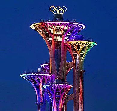 北京市-朝阳区-奥林匹克塔·观景台