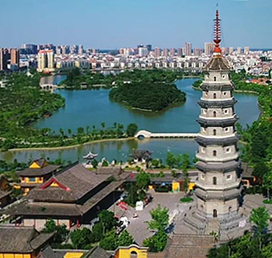 淮安市-涟水县城-涟城镇-五岛湖公园（能仁寺·妙通塔）风景旅游区|4A