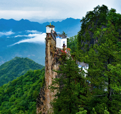 商洛市-镇安县-秦岭·塔云山（塔云观）风景旅游区|4A