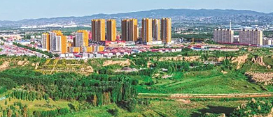 太原市-阳曲县城-黄寨镇-阳曲县政府·广场