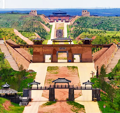 鄂尔多斯-东胜区-罕台镇-秦直道（|秦|秦直道遗址·博物馆）影视城·风景旅游区|4A