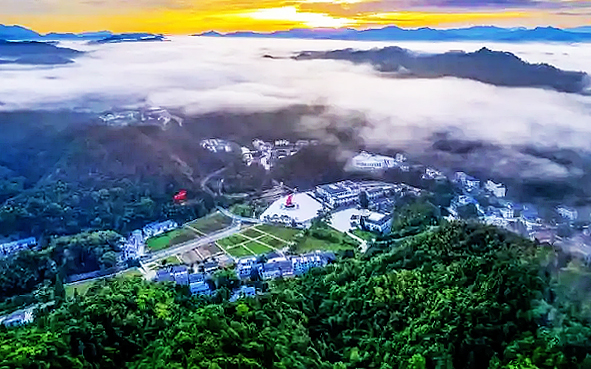 吉安市-永新县-三湾乡-枫树坪村·三湾改编（|民|三湾改编旧址·纪念馆）风景旅游区