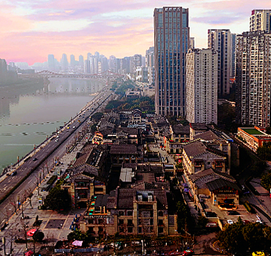 重庆市-两江新区-鎏嘉码头（商业街区）风景旅游区|4A