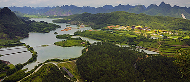 南宁市-上林县-金莲湖（木棉水库）风景旅游区|4A