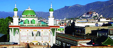 拉萨市-城关区-拉萨清真大寺