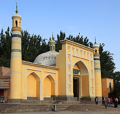 喀什地区-喀什市-艾提尕尔（|明|艾提尕尔清真寺）民俗文化旅游区|4A