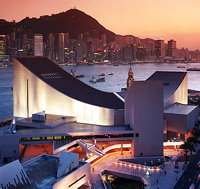 香港-油尖旺区-尖沙咀·香港文化中心(香港大剧院)