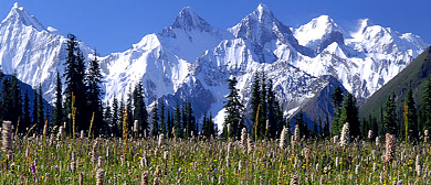 阿克苏地区-温宿县-天山·汗腾格里峰（6995米·土盖别里齐冰川）风景区