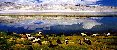 克孜勒苏州-阿克陶县-布伦口乡-白沙山·白沙湖(布伦库勒湖·恰克拉克湖)