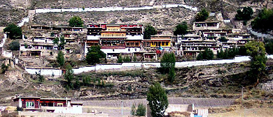甘孜州-甘孜县-生康乡-|民|白利寺·朱德总司令和五世格达活佛纪念馆