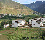 甘孜州-得荣县-茨巫乡-茨巫藏乡（白藏房）风景区