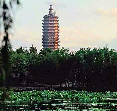 北京市-通州区-三教庙·|清|燃灯塔