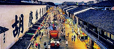 杭州市-上城区-河坊街（清河坊历史文化街区）商业步行街