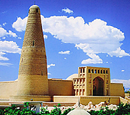 吐鲁番市-高昌区-|清|苏公塔（吐鲁番郡王府）风景旅游区