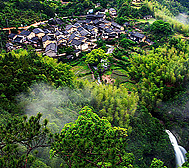 丽水市-龙泉市区-西街街道-下樟村·白云岩风景旅游区