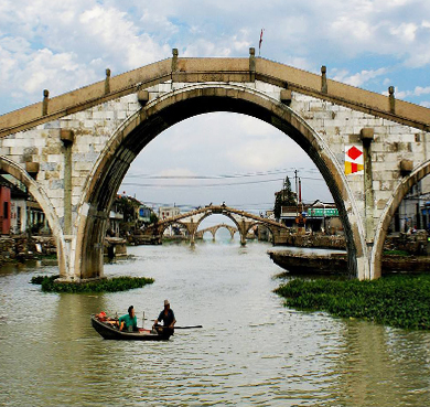 湖州市-南浔区-双林镇·双林古镇(|清|双林三桥)大运河(江南运河)风景旅游区